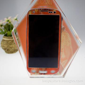 Heat transfer Dye phone case with adhesive injection for S3(9300)